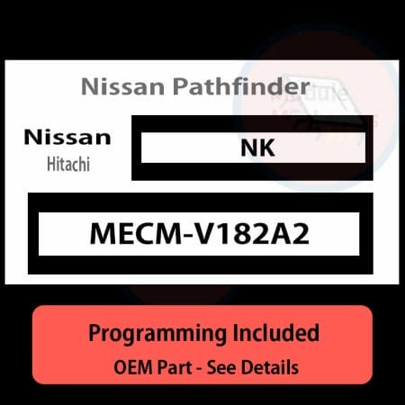 MECM-V182A2 / NK ECU with PROGRAMMING - VIN & Security | Nissan Pathfinder  | ECM PCM Engine Control Computer OEM