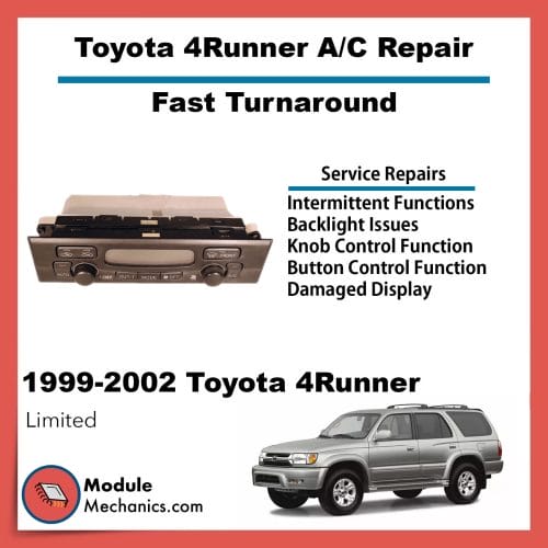 55900-35390 | Toyota 4Runner 99-02 | HVAC - EATC - Heater - Digital Climate Control Repair Service